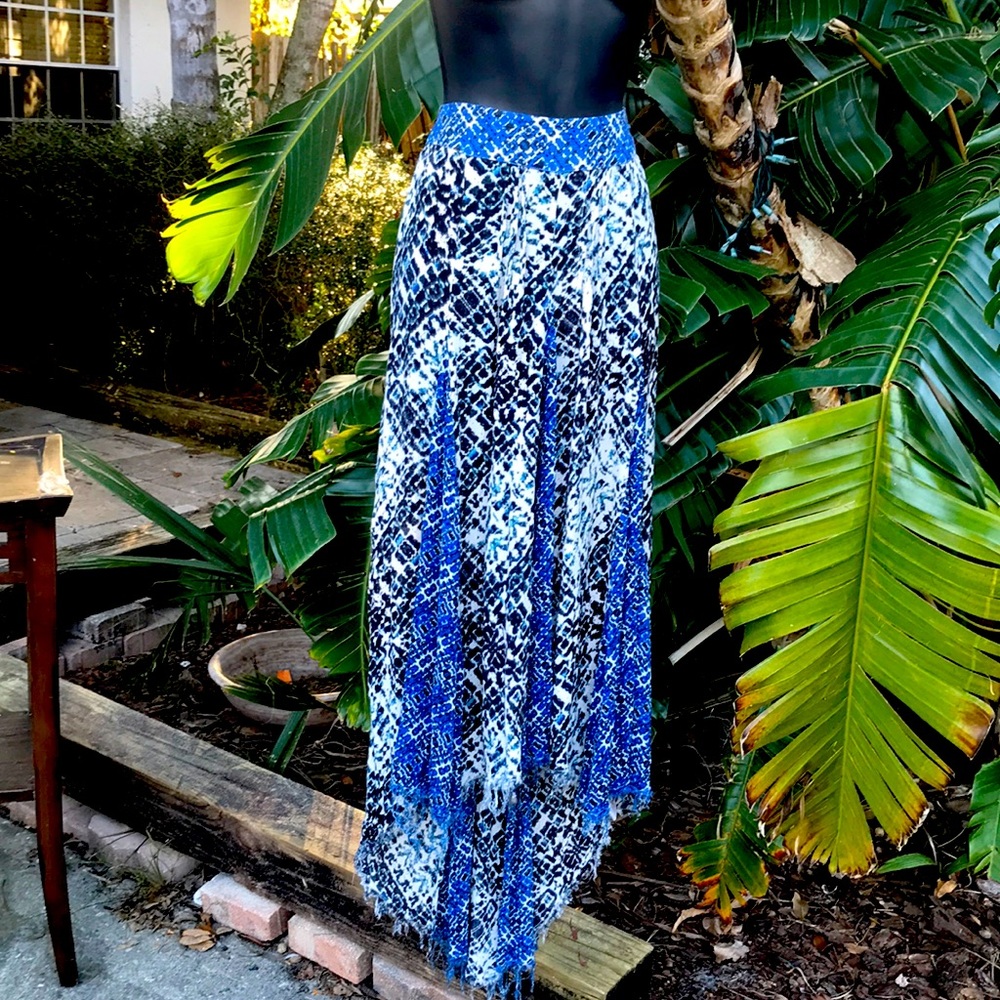 Free People Patchwork Maxi Skirt - image 2